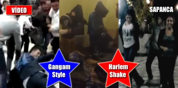 Bunlarda Sapanca'dan Gangam Style ve Harlem Shake Manzaraları