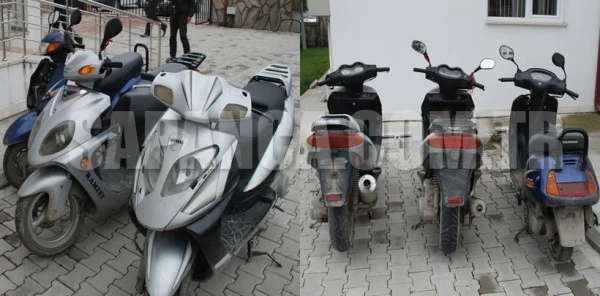 Çalıntı Motosikletlerle Sapanca'da Yakalandılar