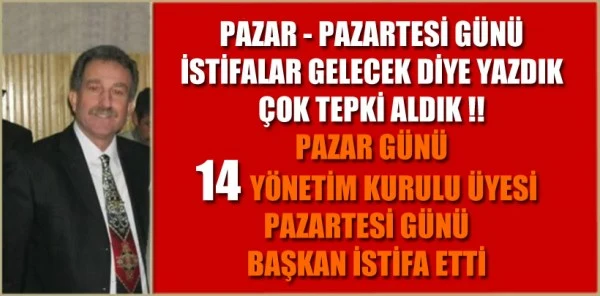 İlçe Başkanı Burhan Arıkan'da İstifa Etti