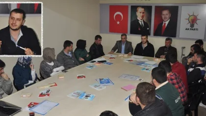 AK Parti Sapanca Gençlik Kolları Başkanılığına Celal Şirin Getirildi.