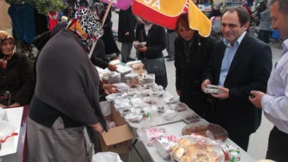 CHP İl Başkanı Ecevit Keleş Kermes Ziyareti