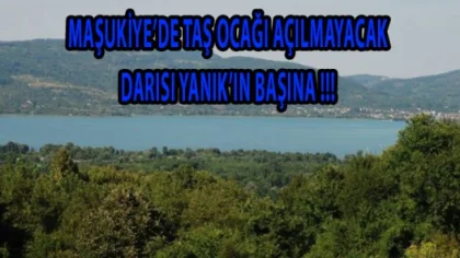 Maşukiye İptal Darısı Yanık'ın Başına