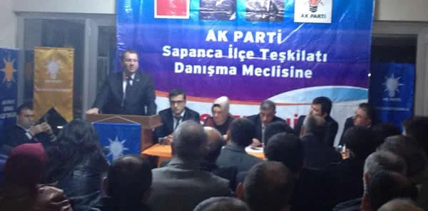 AK Parti Sapanca İlçe Teşkilatı Nisan Ayı Danışma Meclisi Toplantısı Yapıldı