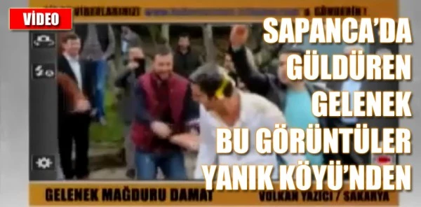 Damadın Başına Un, Pekmez, Ayran, Zeytin Yağı Döküp Su Tuttular