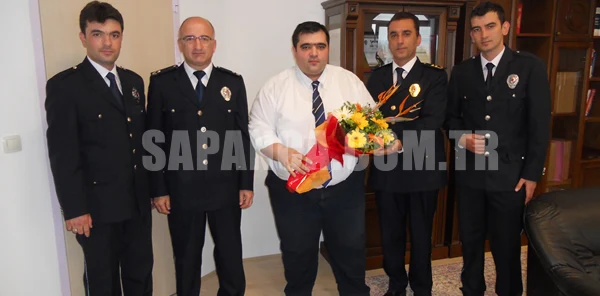 Sapanca Emniyet Müdürlüğü Resmi Kurumları Ziyaret Etti