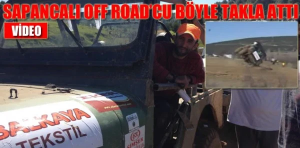 Sapancalı Sürücü Selahattin Seçgin'in Aracı İşte Böyle Takla Attı