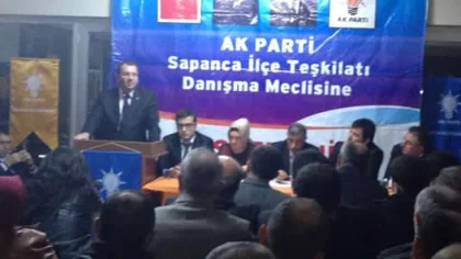 AK Parti Sapanca İlçe Teşkilatı Nisan Ayı Danışma Meclisi Toplantısı Yapıldı