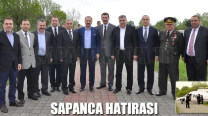 Bakan Çağlayan Sapanca'ya Böyle Geldi