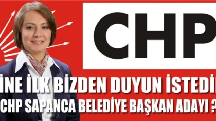 CHP'nin Sapanca Belediye Başkanı Adayı Kim ?
