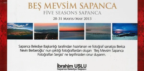 Beş Mevsim Sapanca Sergisi Adapazarı'nda