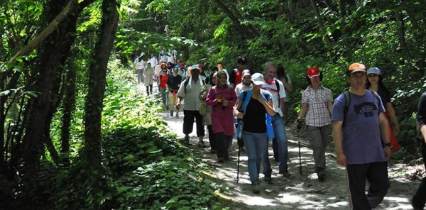 Doğa Severler Soğucak Şelalesi'ne Yürüdüler
