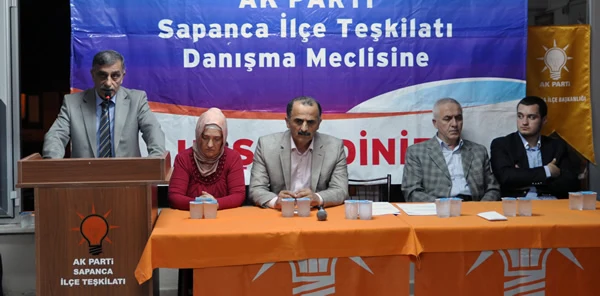 Parti Sapanca İlçe Teşkilatı Danışma Meclisi Toplantısı Yapıldı