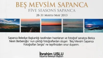 Beş Mevsim Sapanca Sergisi Adapazarı'nda