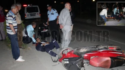 Sapanca'da Otomobil Motosikletle Çarpıştı: 1 Yaralı