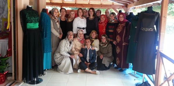Dibektaş Mahallesi Yıl Sonu Sergisi Açıldı