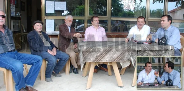 Kaymakam Sarı ve Başkan Uslu Yanık Köyünde Vatandaşlarla Sohbet Etti