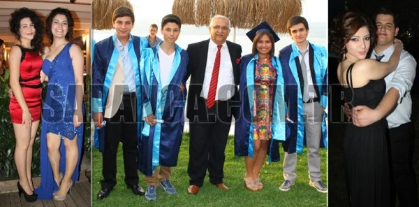 Sapanca Anadolu Lisesi'nde Mezuniyet Heyecanı