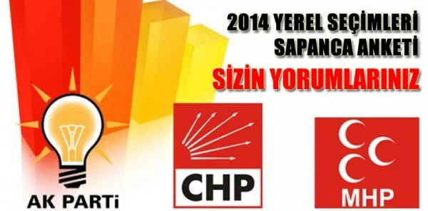 Sapanca Yerel Seçim Anketine Katılan Ziyaretçilerimiz Bakın Neler Yazdı