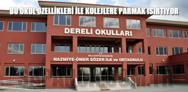 Bu Okul Özellikleri ile Kolejlere Parmak Isırtıyor