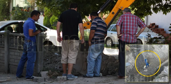 Patlayan Doğalgaz Borusu Korkuttu