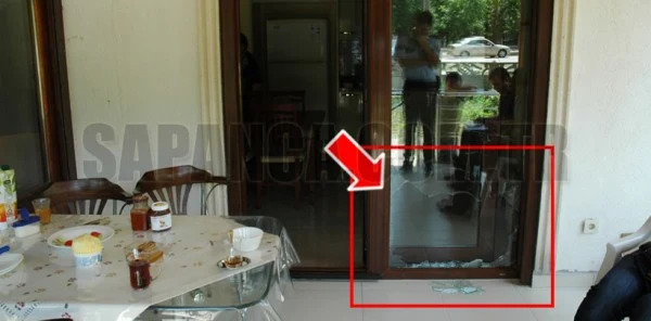 Serseri Kurşun Eve İsabet Etti