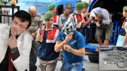 Aralarında Bir Ses Sanatçısının da Bulunduğu Hırsızlık Şebekesi Çökertildi