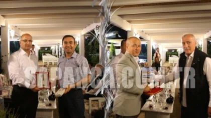 Emniyet Müdürleri İbrahim Bedir ve Aydın Ertürk için Veda Yemeği Düzenlendi