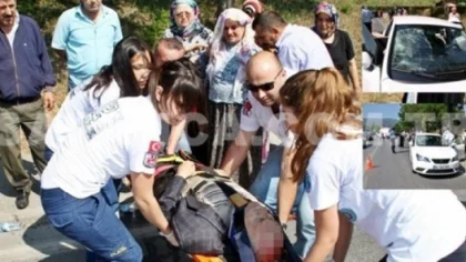 Sapanca'da Meydana Gelen Trafik Kazasında Zeki Bolulu Yaralandı