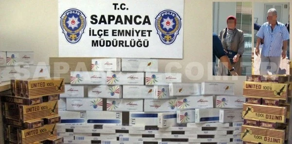2 Bin Paket Kaçak Sigara Ele Geçirildi
