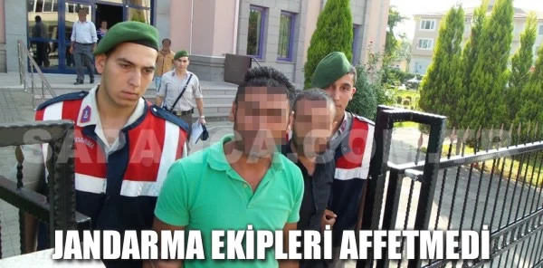 Jandarma Ekipleri Affetmedi