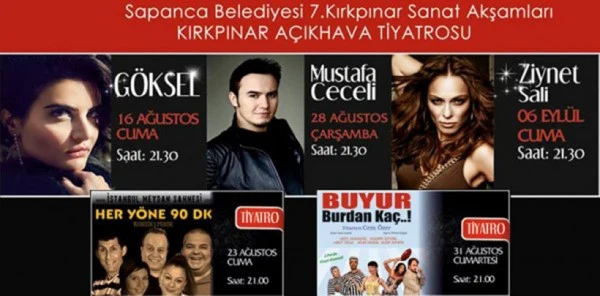 Kırkpınar Sanat Akşamları 2013 Programı İptal Edildi