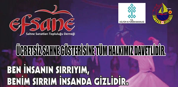 Mevlana Felsefesi ve Yaratılış Kavramları Sahne Gösterisi Bu Akşam Sahne Alıyor