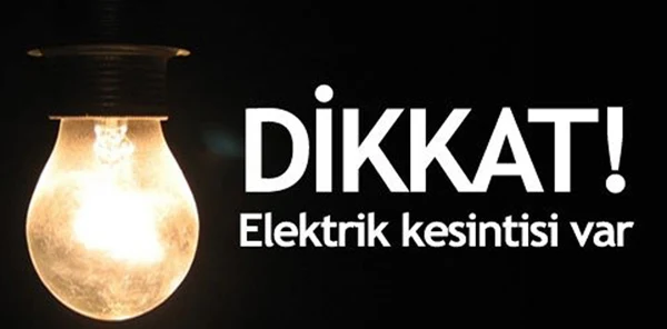 Sapanca'da Elektrik Kesintisi