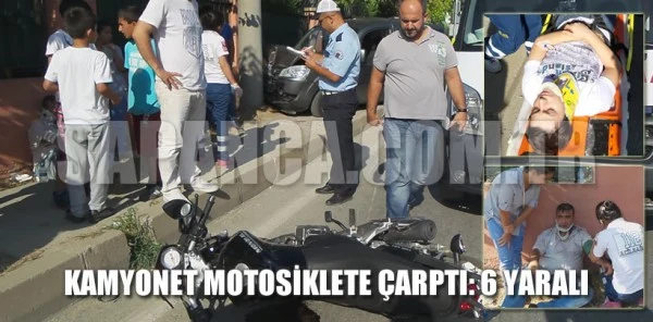 Sapanca'da Trafik Kazası: 6 Yaralı