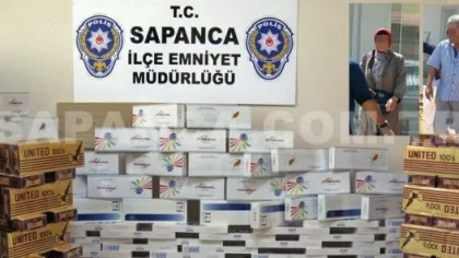 2 Bin Paket Kaçak Sigara Ele Geçirildi