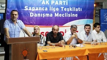 AK Parti Sapanca İlçe Teşkilatı Aylık Olağan Danışma Meclisi Toplantısını Yaptı