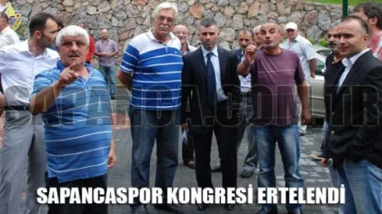 Sapancaspor Kongresi Geçerli Çoğunluk Sağlanamadığından Ertelendi