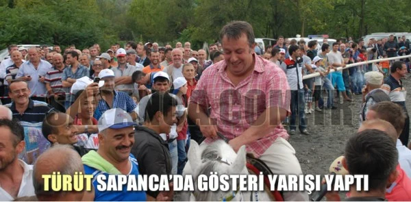 Türüt Sapanca'da Gösteri Yarışı Yaptı