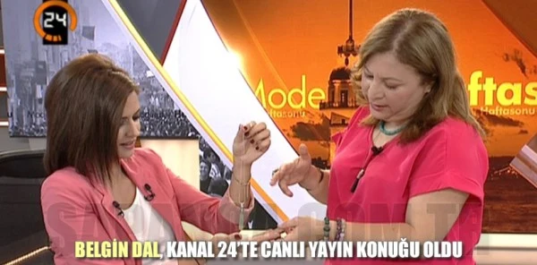 Belgin Dal, Kanal 24'te Canlı Yayın Konuğu Oldu