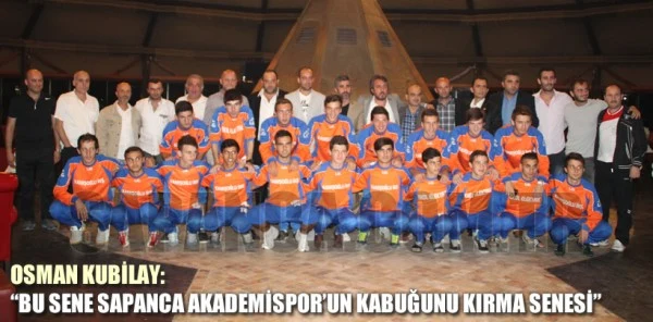 Kubilay: 'Bu Sene Sapanca Akademispor'un Kabuğunu Kırma Senesi'