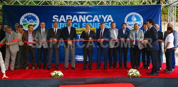 Sapanca Muradiye İçmesuyu Arıtma Tesisi Düzenlenen Törenle Açıldı