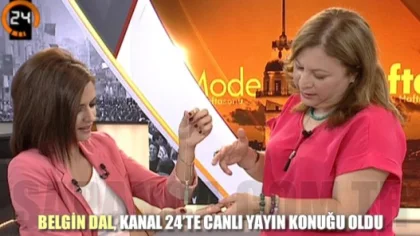 Belgin Dal, Kanal 24'te Canlı Yayın Konuğu Oldu