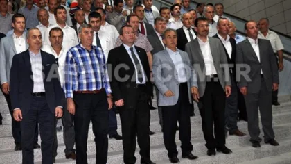 İbrahim Uslu Haydarpaşa Garındaki Hızlı Tren Bilgilendirme Toplantısına Katıldı