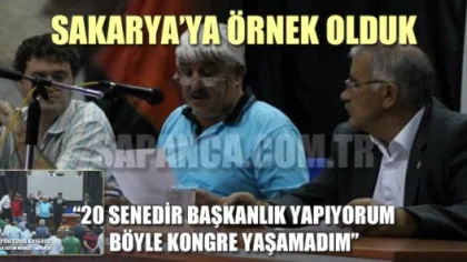 Kama: '20 Senedir Başkanlık Yapıyorum Böyle Kongre Yaşamadım'