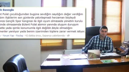 Şafak Başoğlu'ndan Sapancaspor Açıklaması Geldi