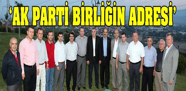 Toçoğlu ve Uncuoğlu AK Parti İlçe Başkanları ile Bir Araya Geldi