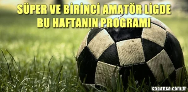 Futbolda 3'üncü Hafta Programı