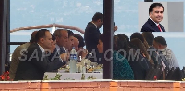Gürcistan Cumhurbaşkanı Saakaşvili Sapanca'da