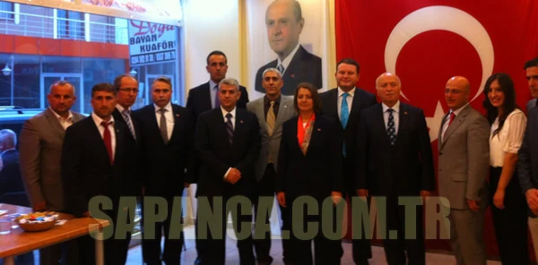 MHP Sapanca İlçe Teşkilatında Bayramlaşma Töreni Düzenlendi