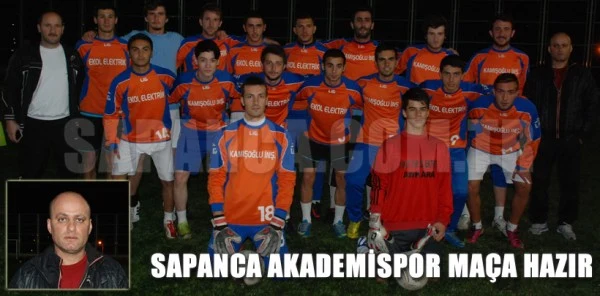 Sapanca Akademispor, Hanlıköyspor Maçı Hazırlıklarını Tamamladı